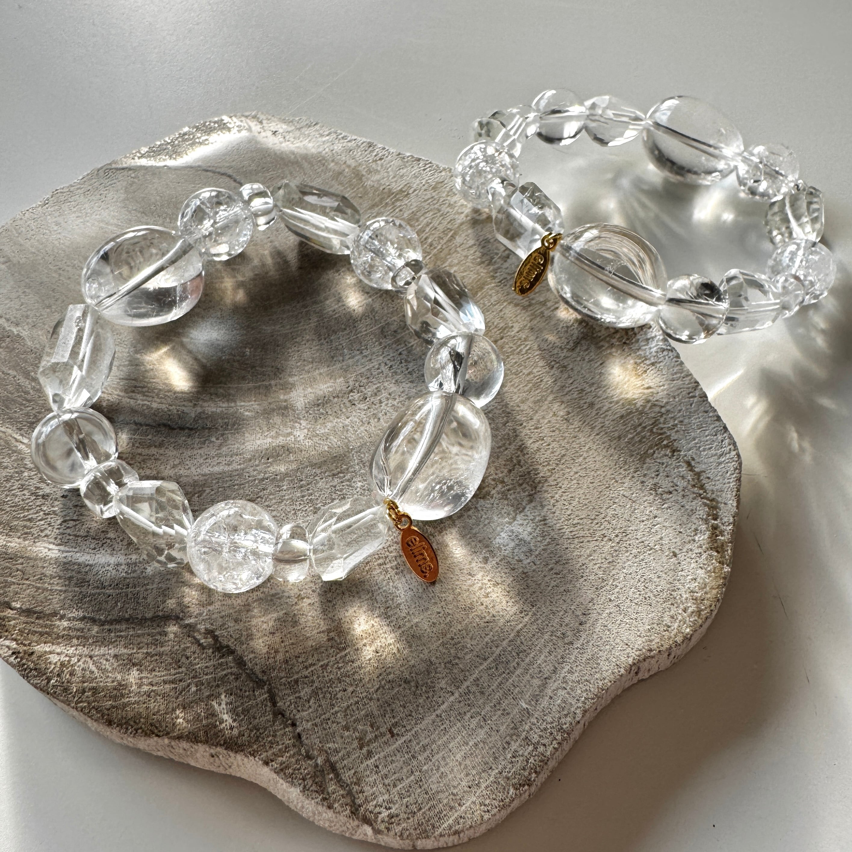 Soft Clarity Crystal Bracelet