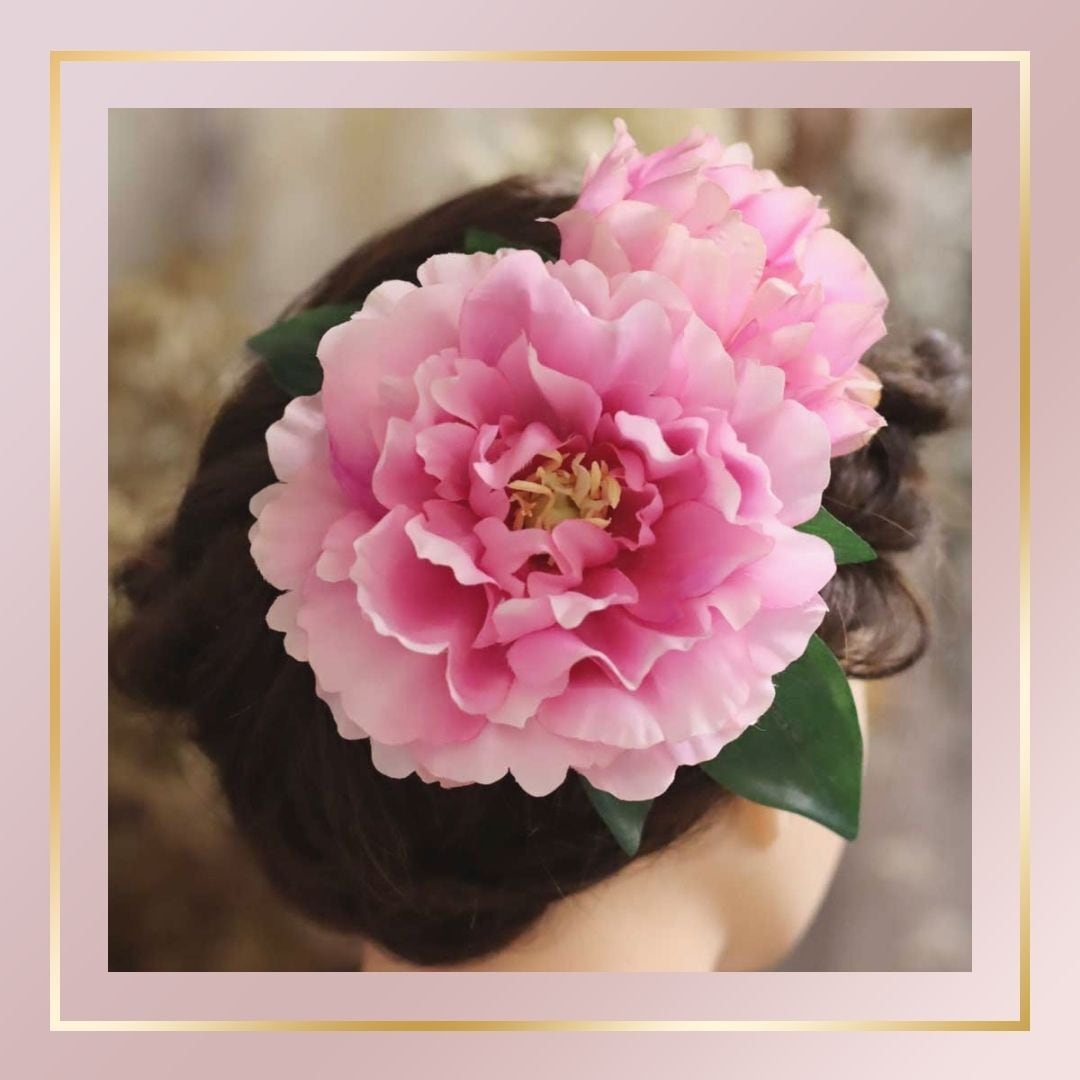 牡丹の髪飾り | 和装小物専門店「花椿」