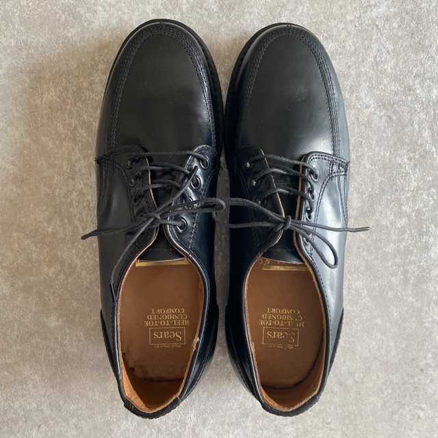 1960~70s  Sears Leather Shoes  US 7 D  Made in USA　H187