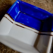 村田菜穂美『一色角小皿』［2104130000294］