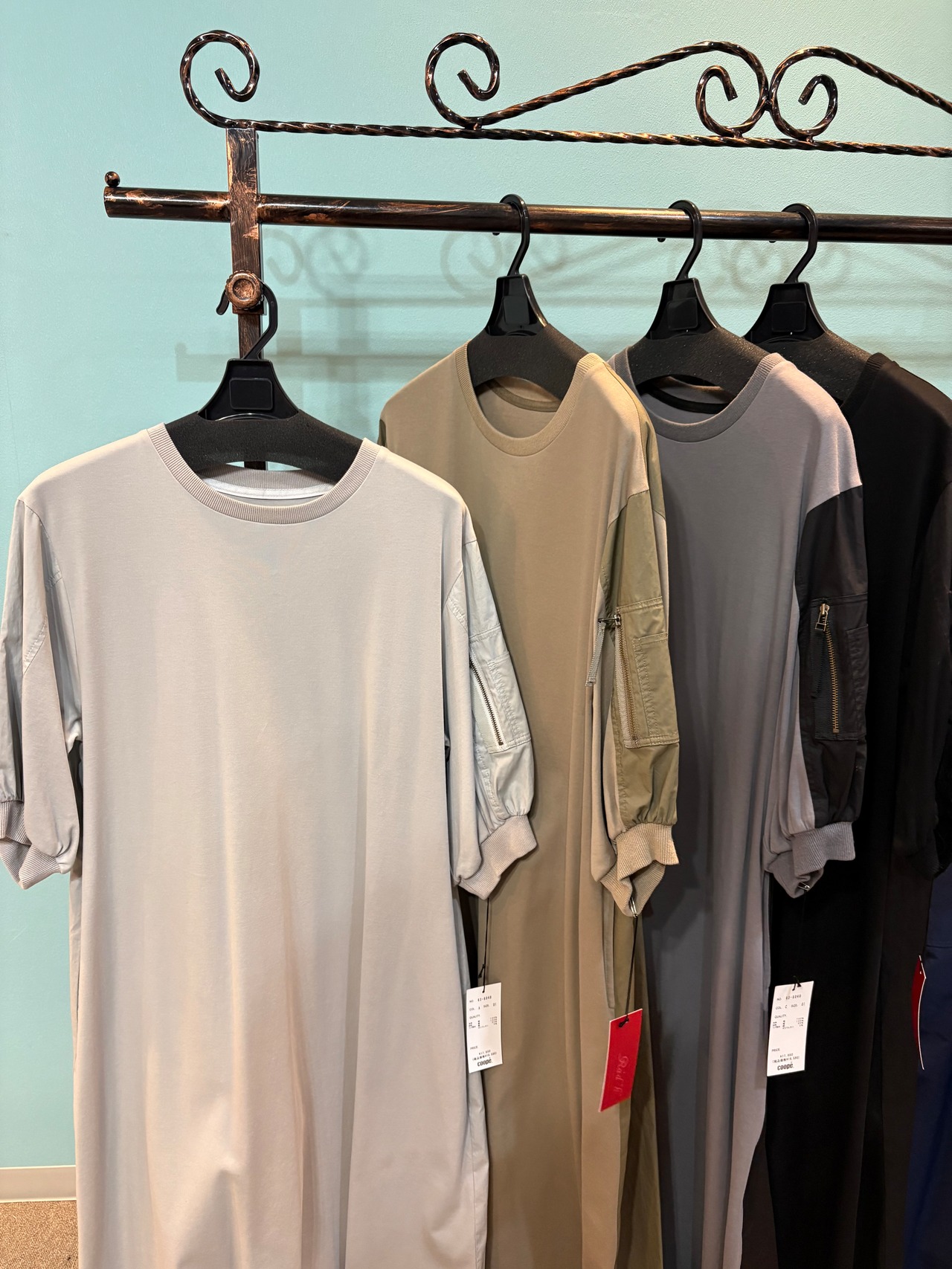 ラドアッシュ　ミリタリースリーブ　ワンピース　62-6040