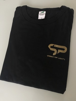 SOLワンポイントロゴTシャツ "SPゴールド"M