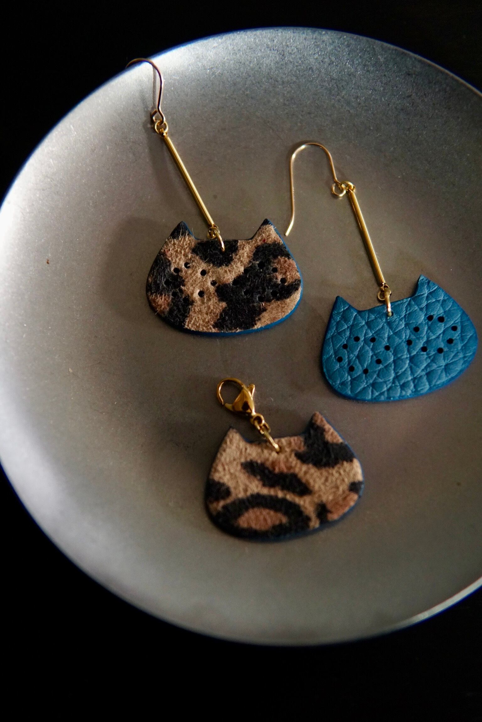 ミトオシのよいネコ（14kgfレギュラー LEOPARD：BLUE）