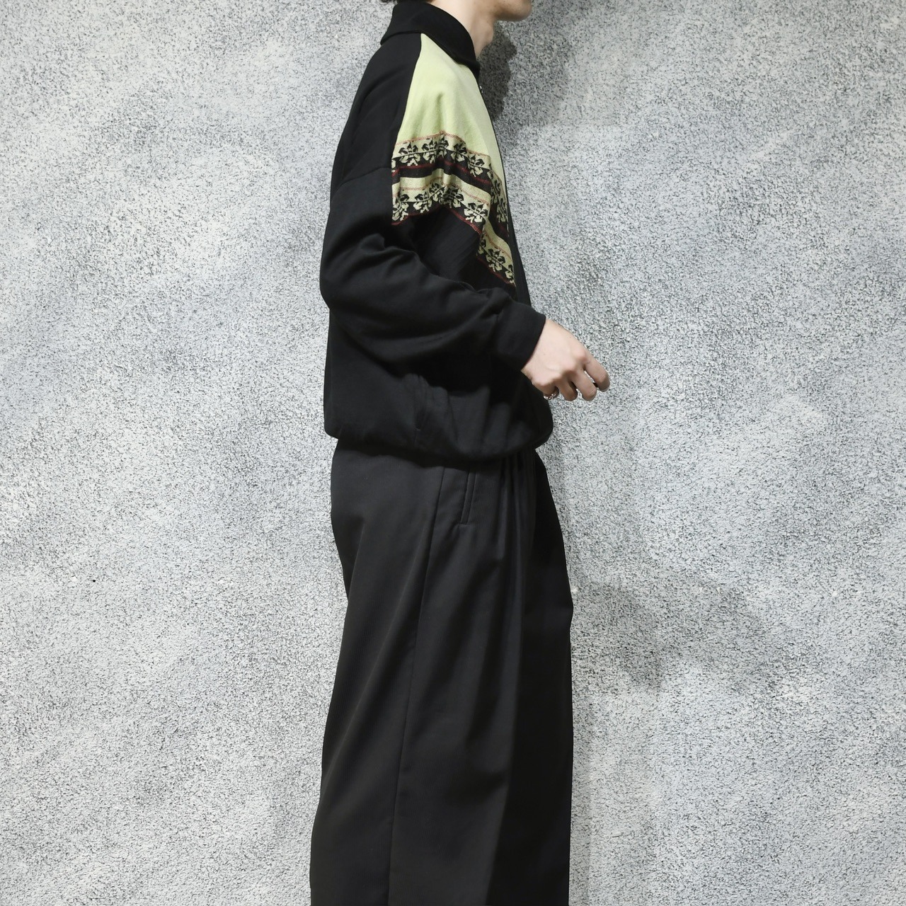 AHORN pattern track jacket