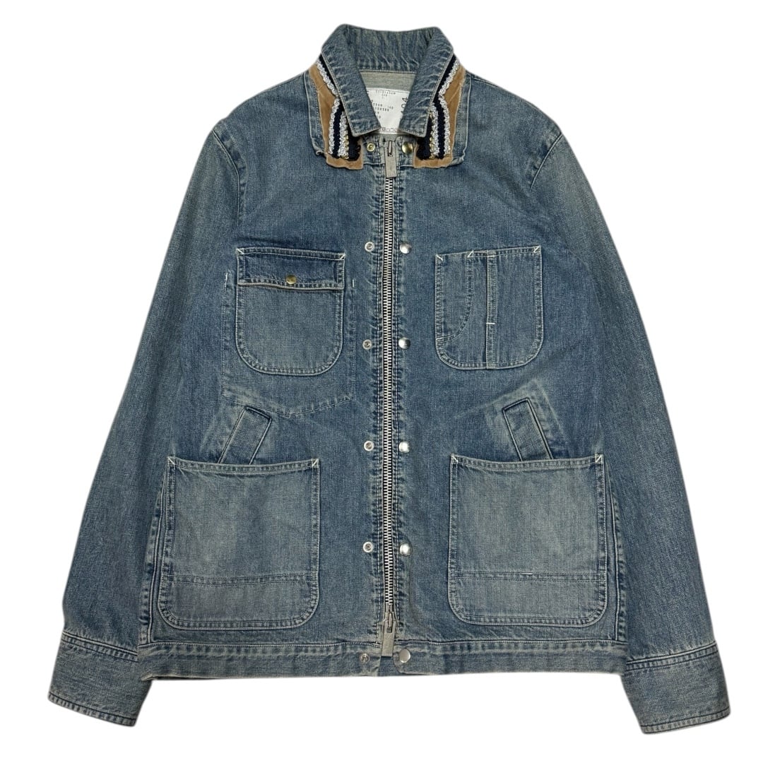 COMMEdes GARCONS HOMME Split Logo Hoodied Jacket 