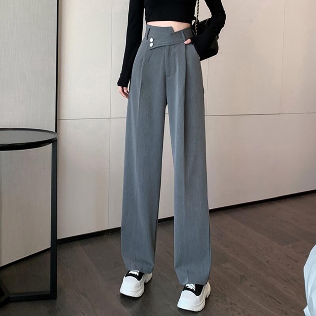 パンツ レディースサマールーズスリムハイウェストウェストレッド 夏物 萌量不足14561846098