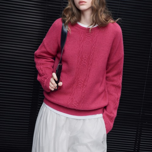 ケーブルニットトップス ・20418