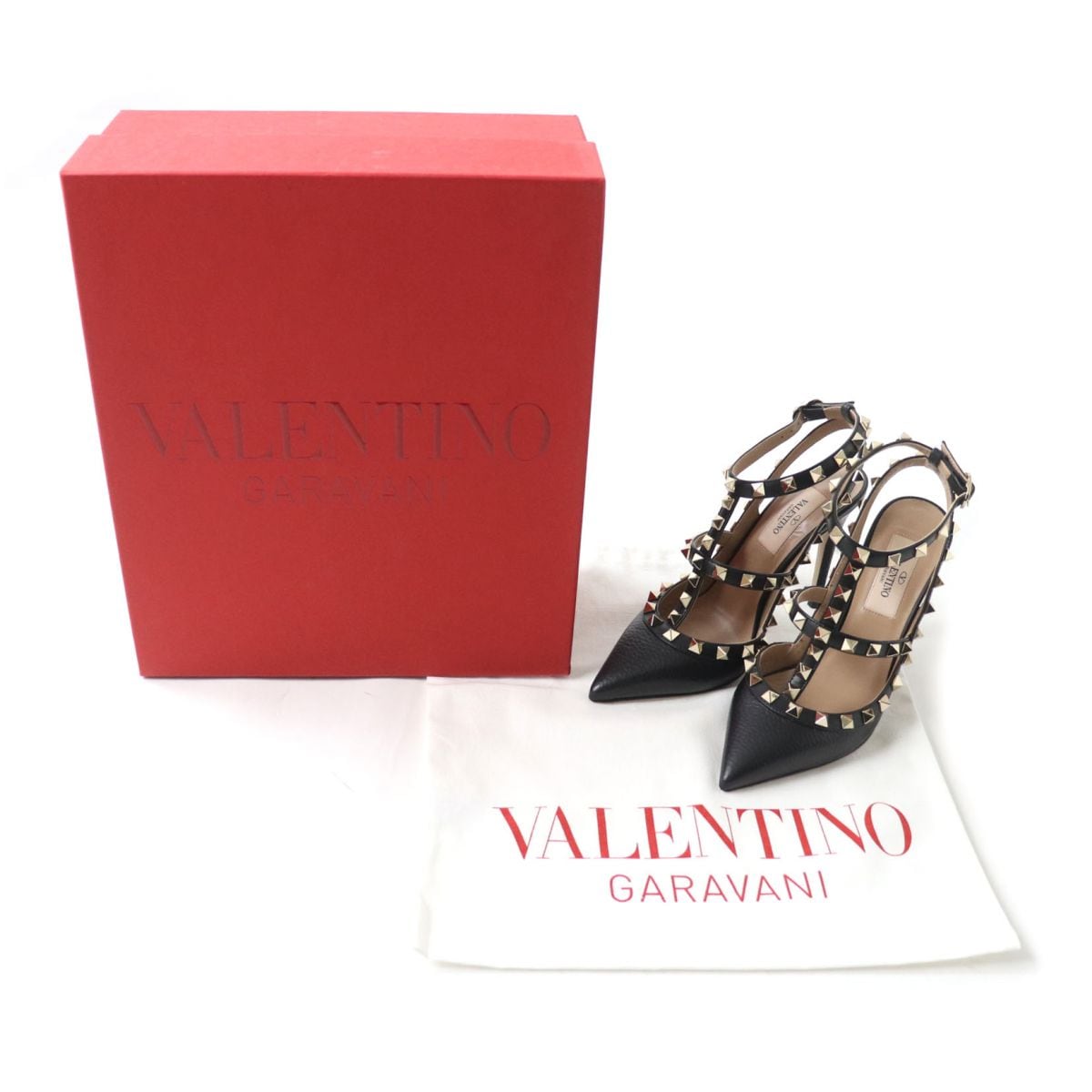 ヴァレンティノ アンクルストラップ パンプス ビヒン☆Valentino