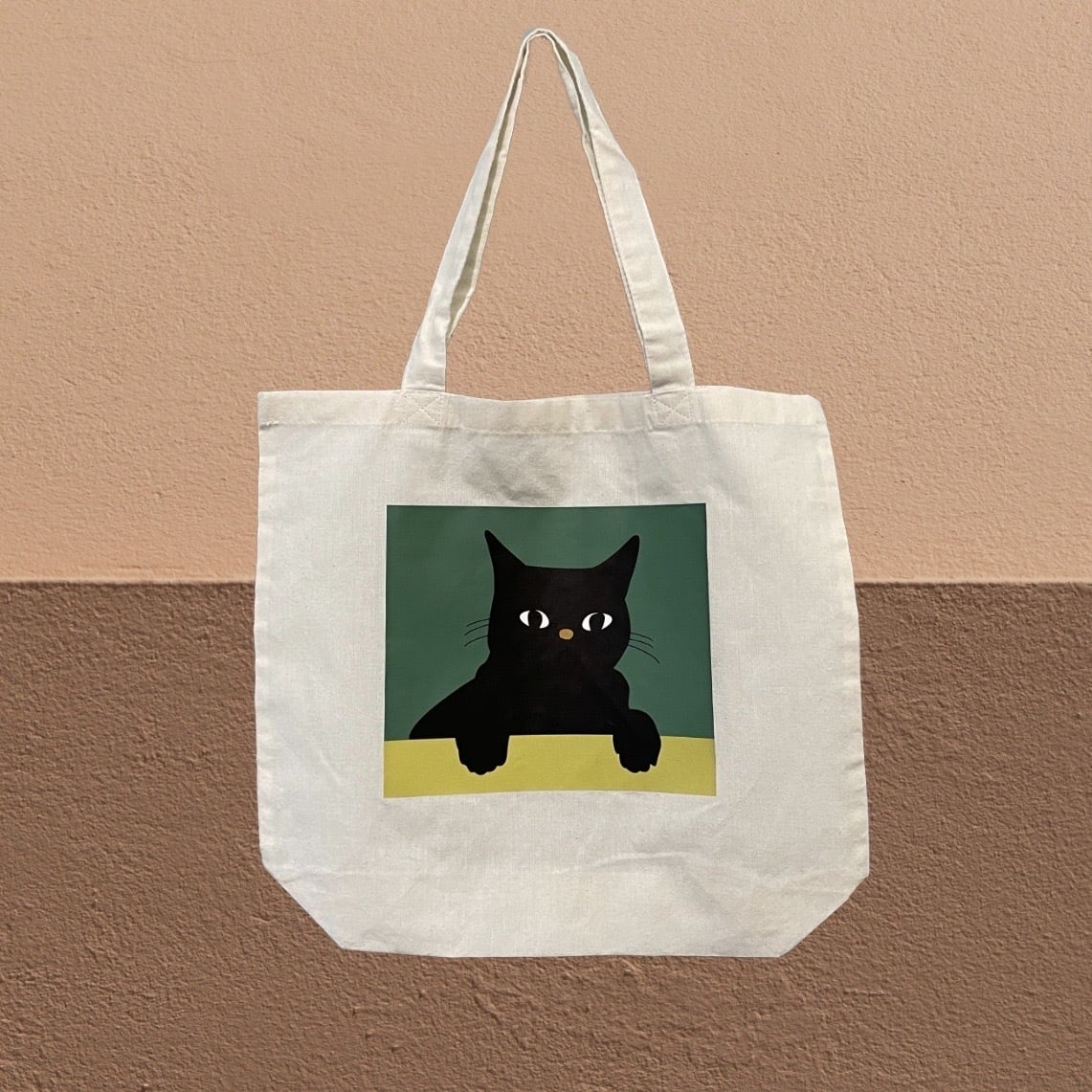 黒猫エコバッグ | iro2525