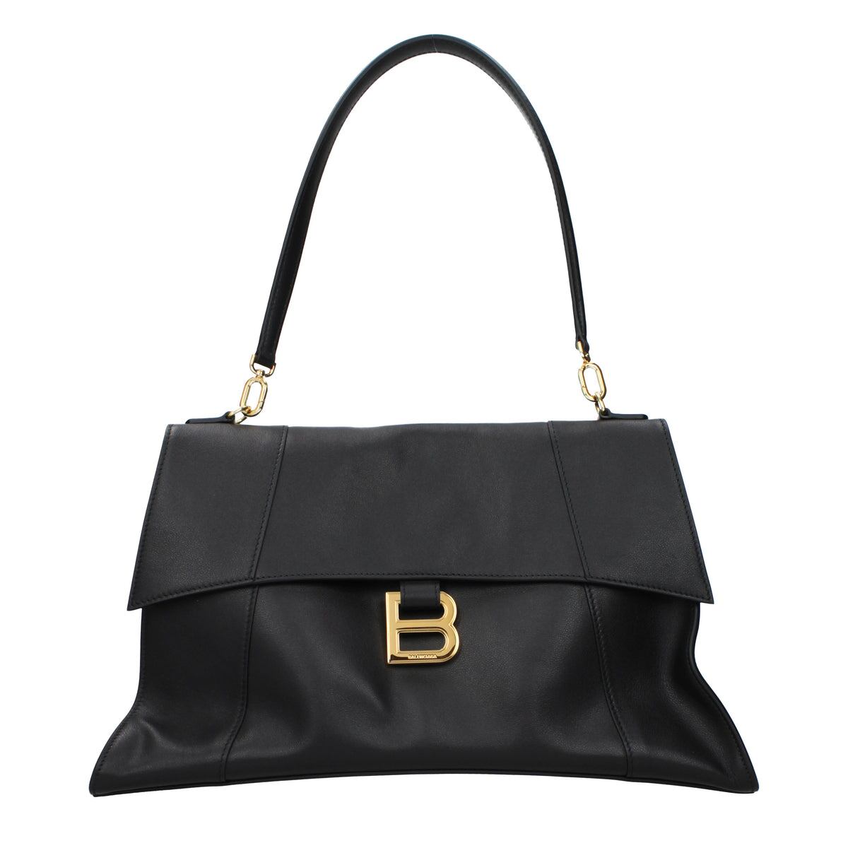 【新品】BALENCIAGA バレンシアガ レディース ショルダーバッグ レザー ブラック 8107332ABF91000