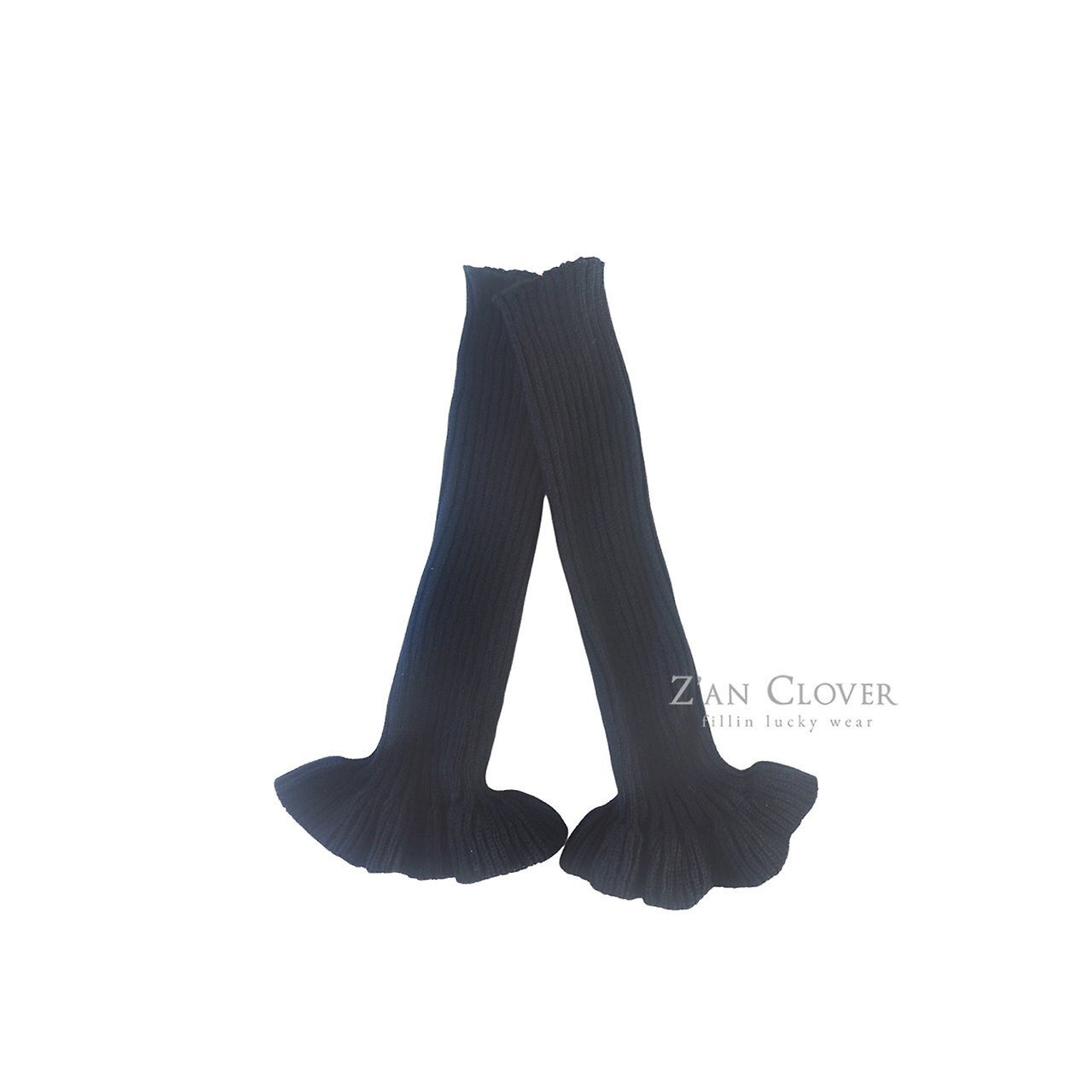 ZAN CLOVER［取寄］frill knit leg warmer 26winter