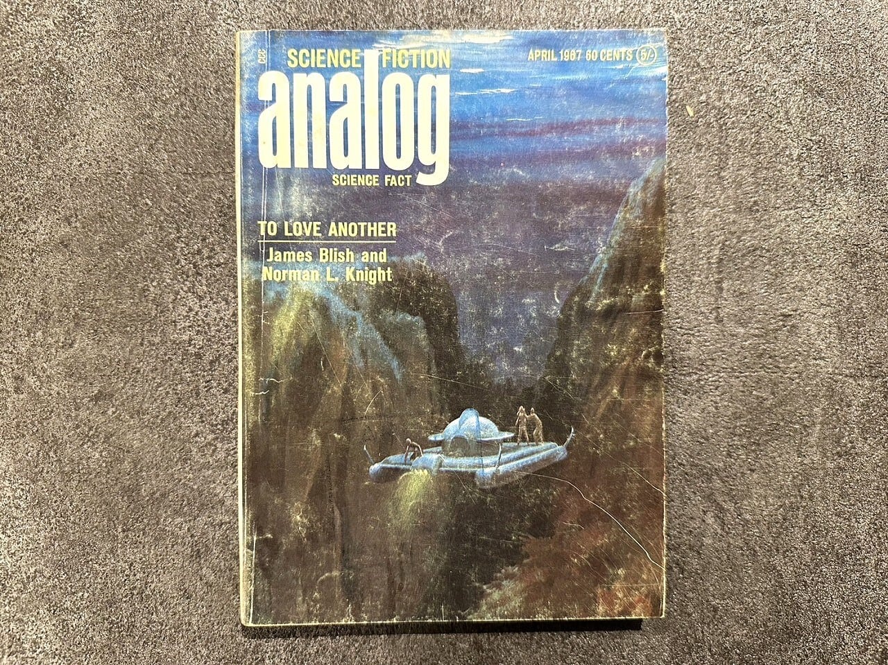 【SO004】Analog, Science Fiction, Science Fact April,1967, Vol. LXXIX, No.2/ second-hand book