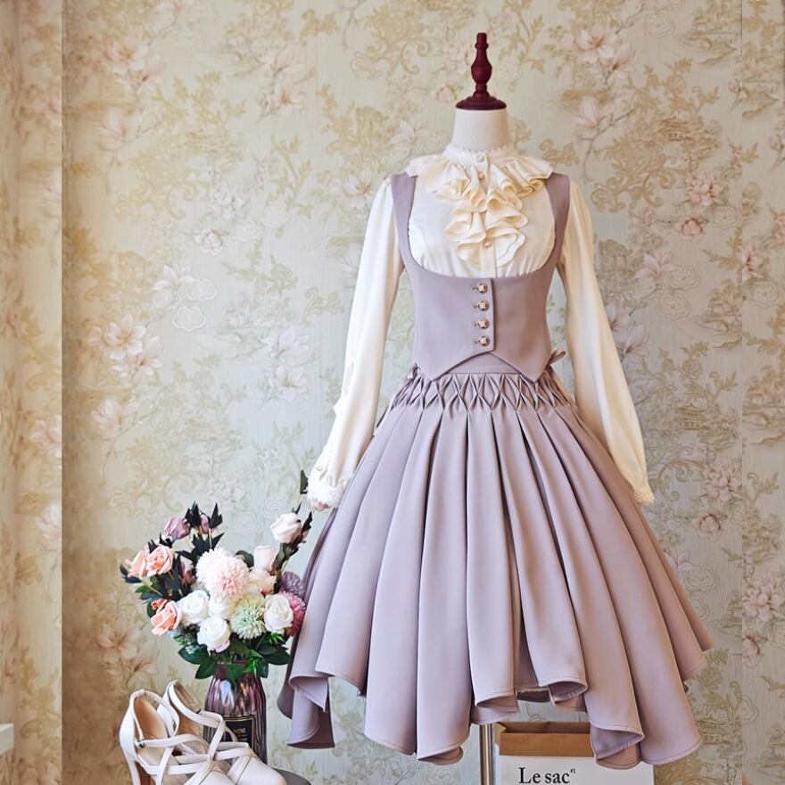 ロリータファッション通販 SEASONZ クラロリ ベスト バック