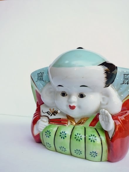 伊万里焼 福助人形