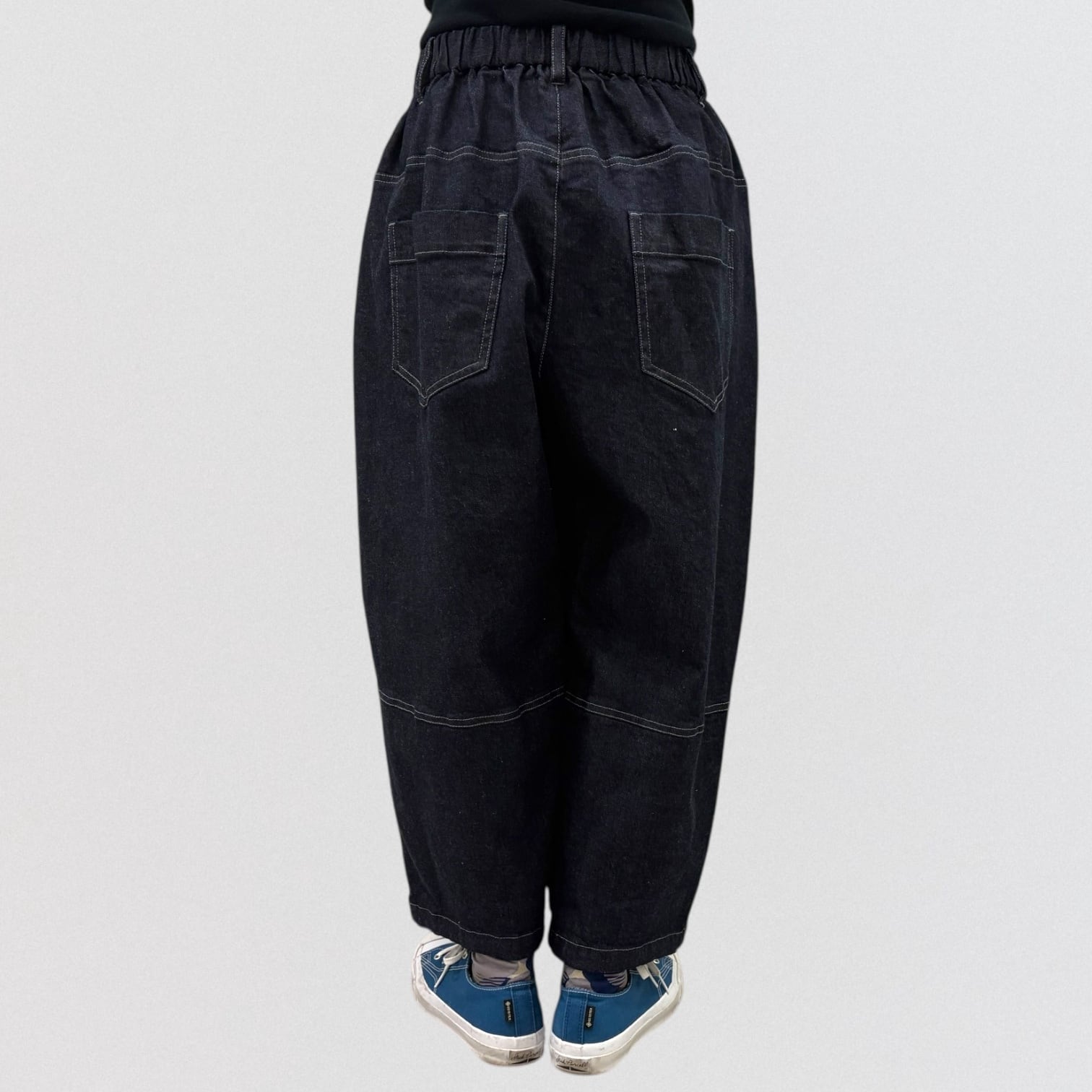 Co's 8.5oz stretch denim balloon pants | CoCo Cuore