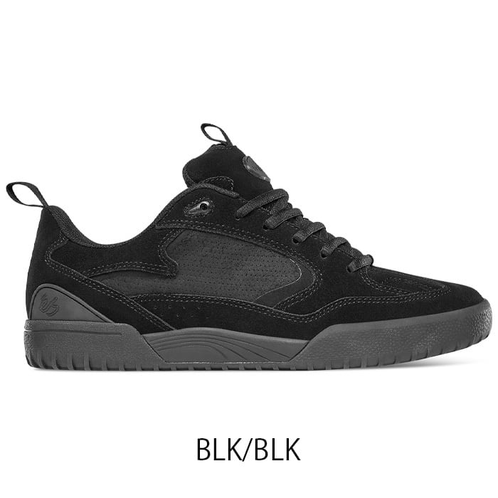 es スニーカー エス スケボー 靴 QUATTRO BLK/BLK BONE スケート