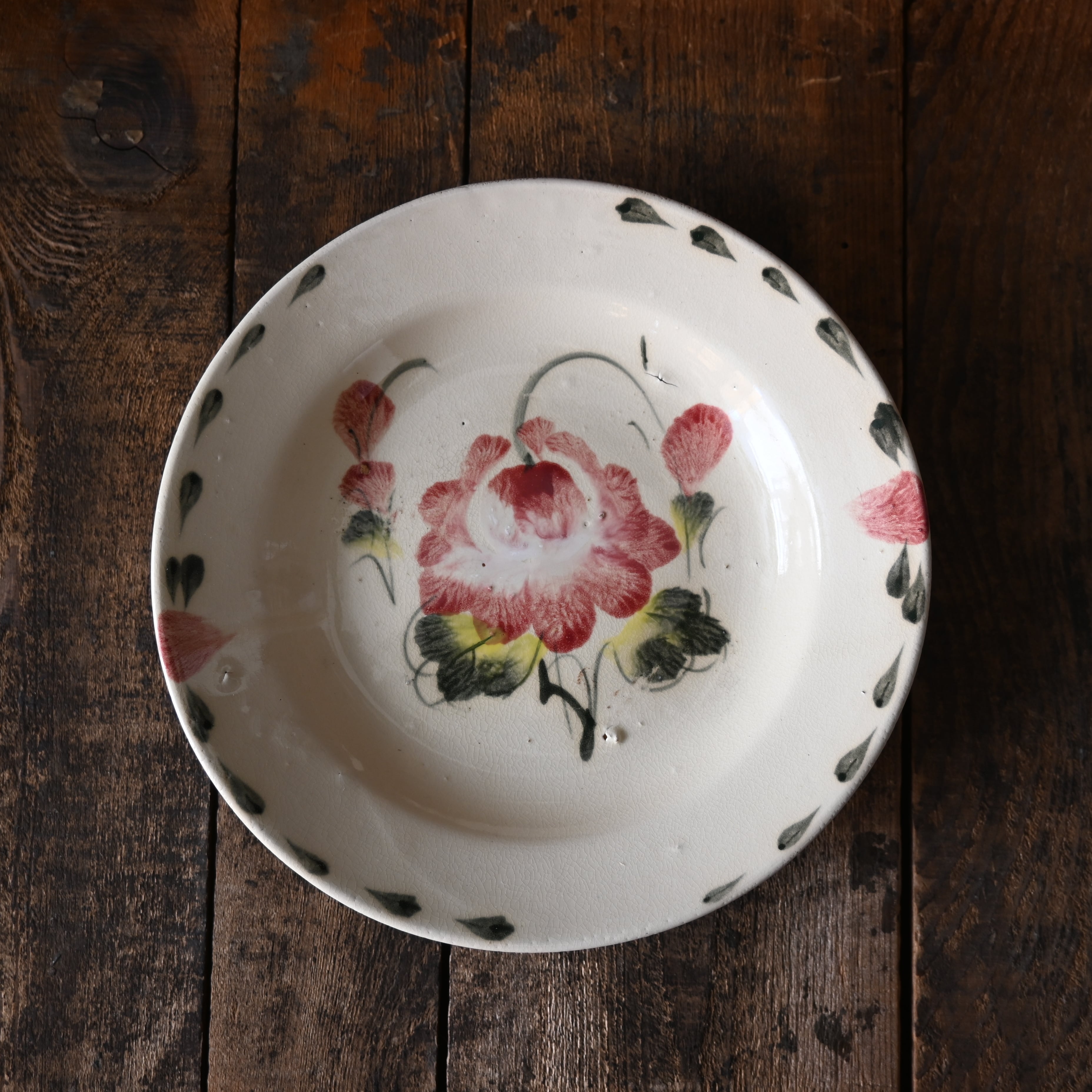 ヴィンテージ ソンべ焼 - 中皿 - | Pan puri yêe