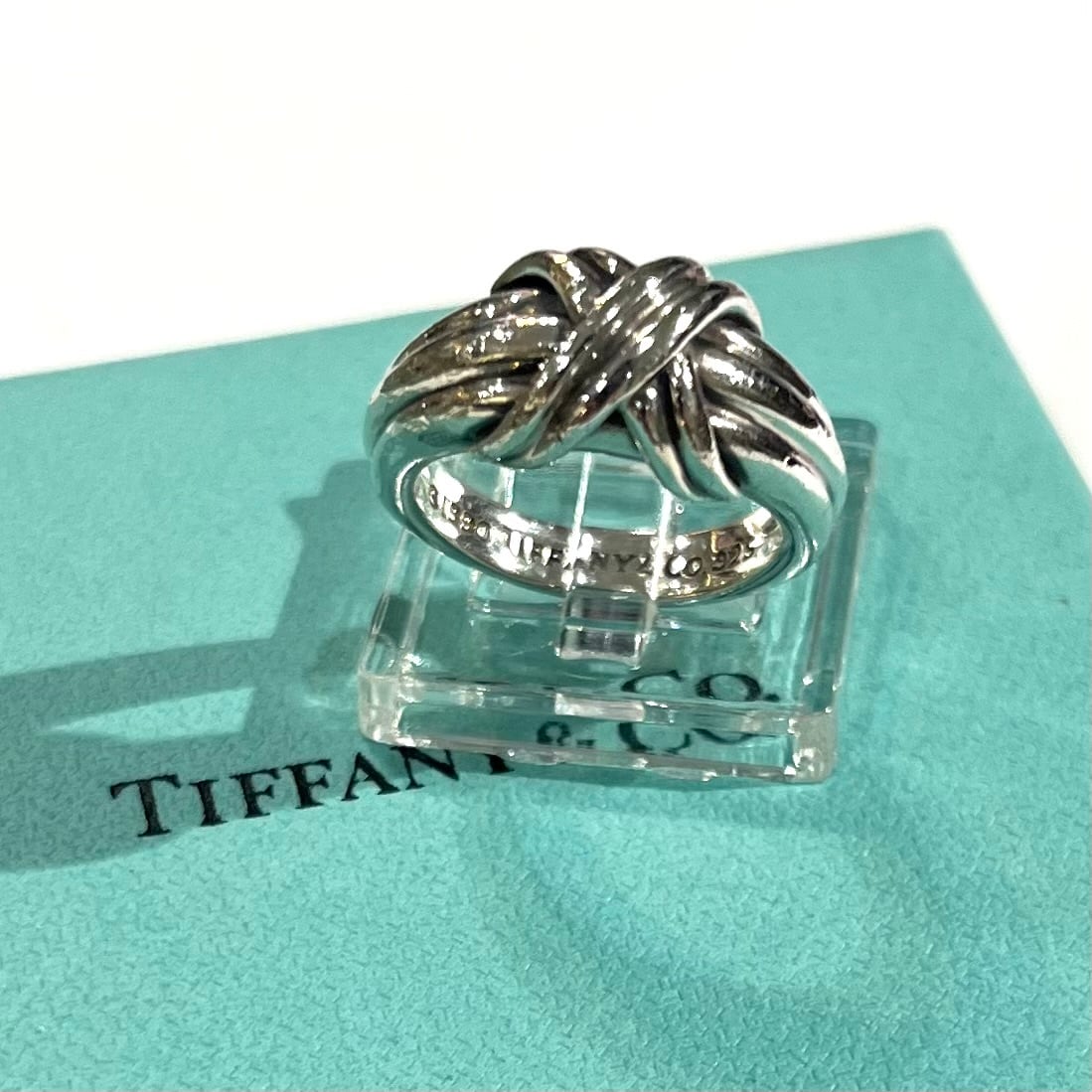 TIFFANY&CO.】【9号 】2978 ティファニー シグネチャーリング TIFFANY&CO.】【9号 】2978 ティファニー シグネチャーリング