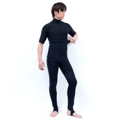 AIR SKIN(エアースキン)ブラックメタリックス ロングパンツ メンズ