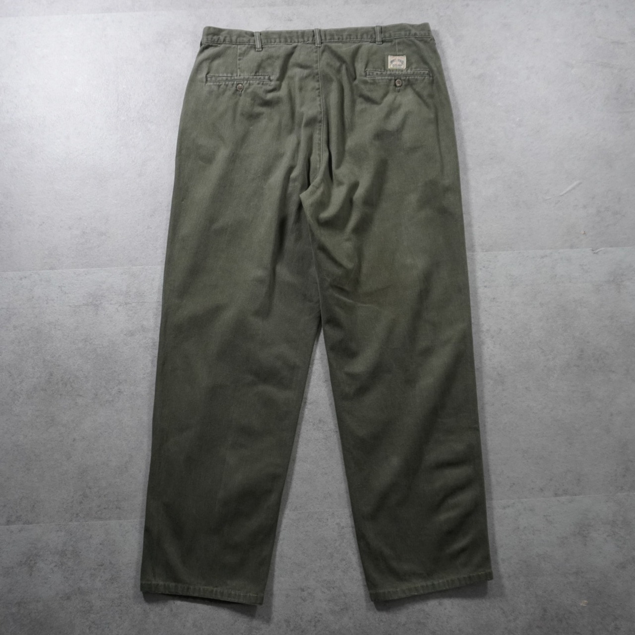 90s 初期型 USA製 Polo by Ralph Lauren POLO CHINO "khaki" W36L30相当 古着 - 3