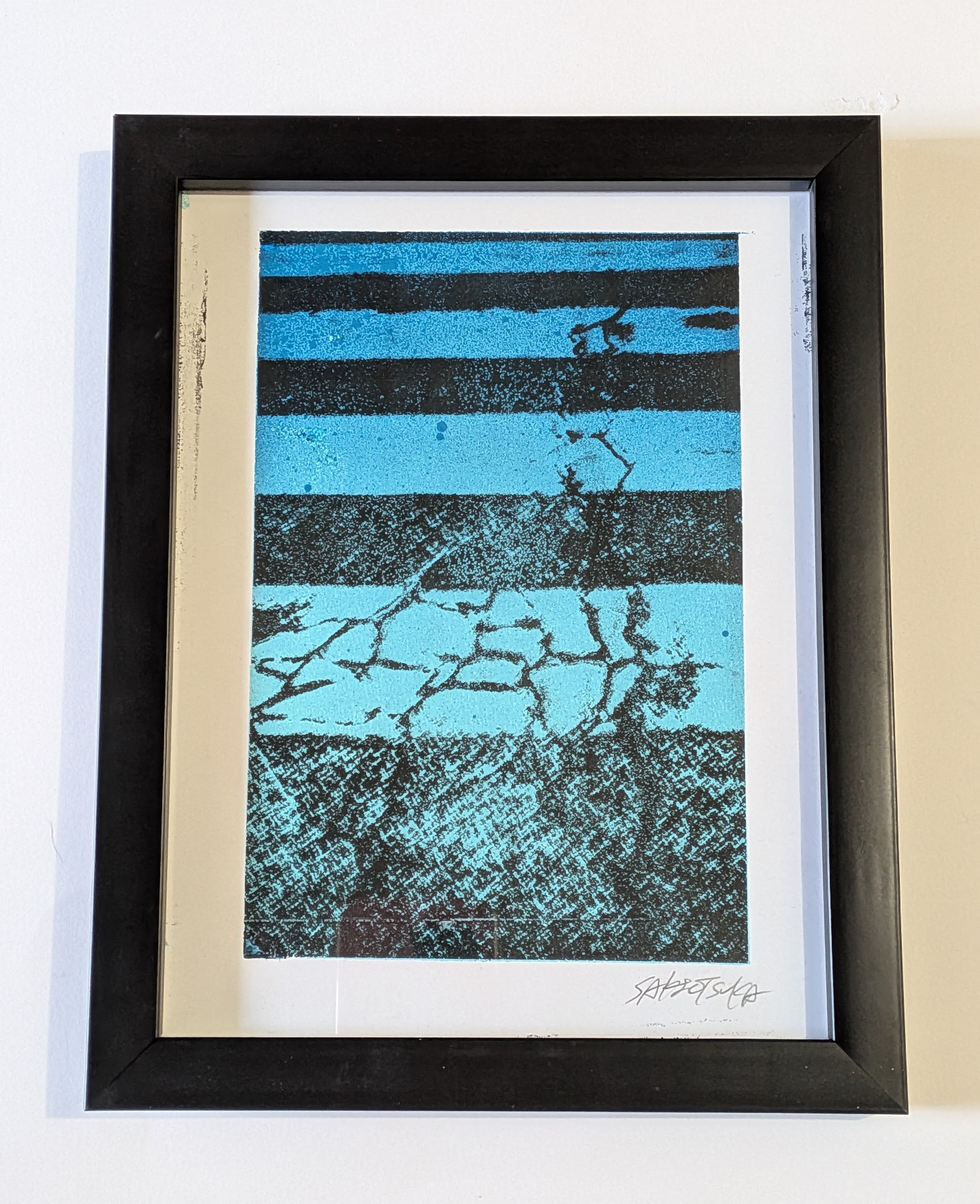 I am hereシルクスクリーン作品No.7 | SAKI OTSUKA SHOP