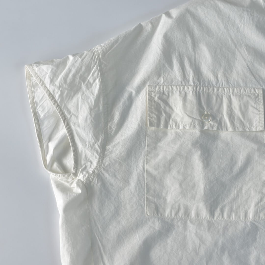 IKITSUKE イキツケ 梯子レースブラウス・ホワイト【送料無料】