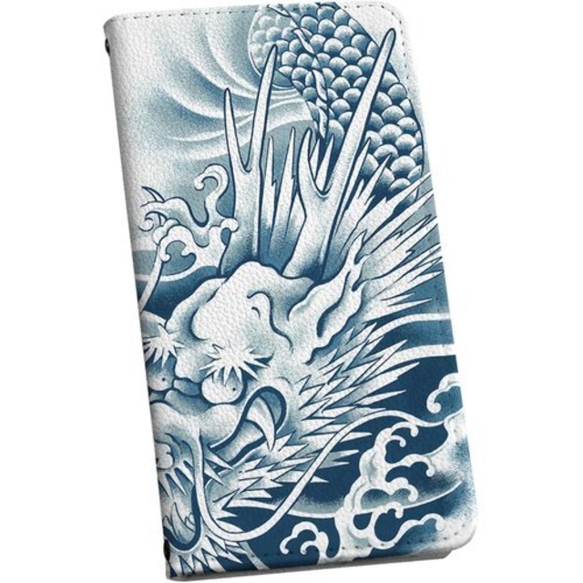 iphone7 ケース カバー 手帳 スマコレ 手帳型 レザー 手帳タイプ 革 スマホケース スマホカバー 001218 クール 龍 ドラゴン 和 17