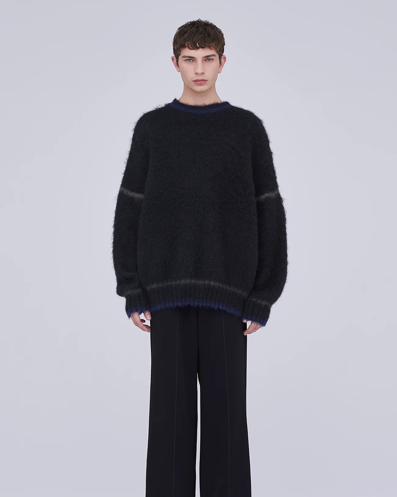 R*a様 CFCLモヘアプルオーバー ブラック オムプリッセ CFCL】MOHAIR PULLOVER | idealclasse