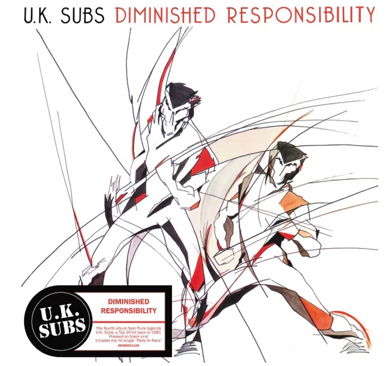 Diminished Responsibility / U.K.SUBS / LP /