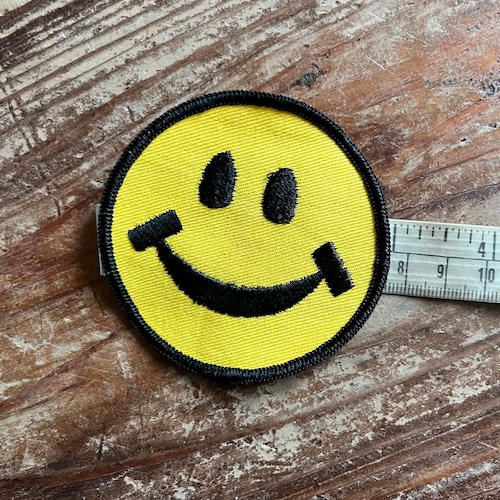 Late 1970's Vintage patch “Smiley face”