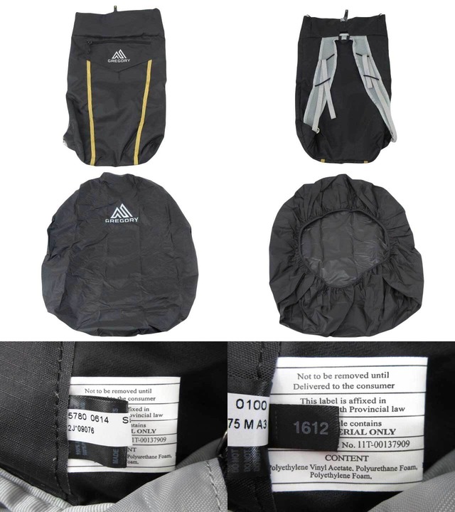 [USED] GREGORY“グレゴリー” BALTORO 75 M バルトロ バックパック 32J*09076 シャドーブラック M 75L