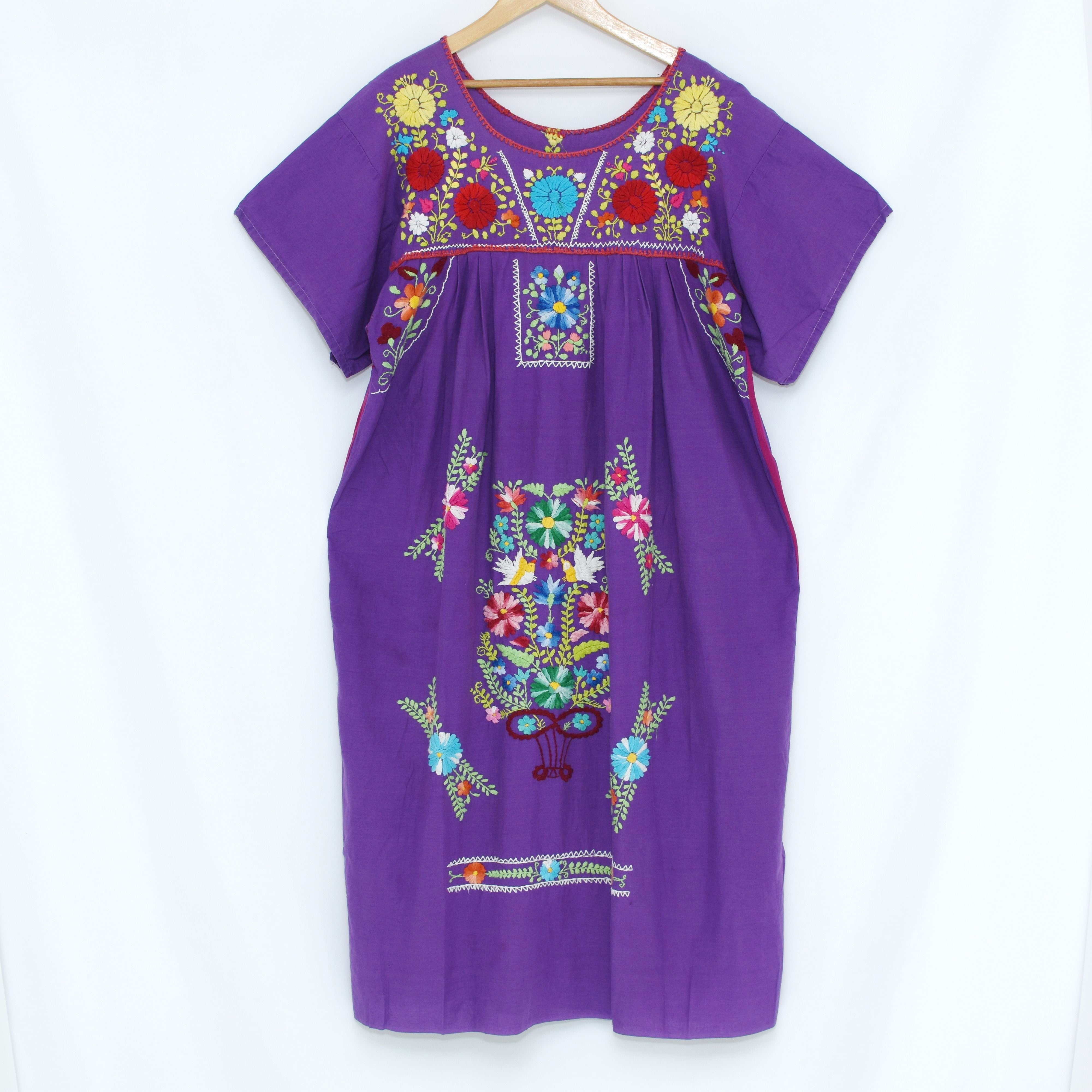vintage embroidery Mexican one-piece PUR | 古着屋 grin days memory