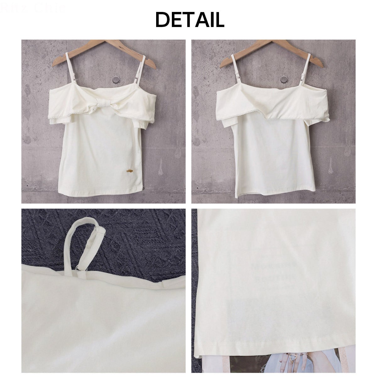 オフショルダー リボン トップス 肩出し レディース 春夏 韓国 大人 きれいめ フェミニン かわいい ガーリー ビッグリボン 無地 伸縮性 オフショル カットソー 大人可愛い 大人女子