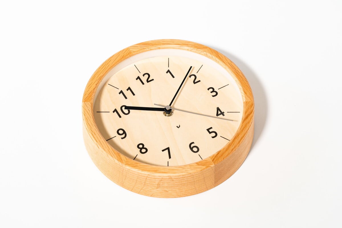 木の電波時計（M1757） 木の電波時計（M1757）