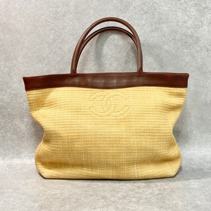 CHANEL シャネル ココマーク ストローバッグ 7148-202205