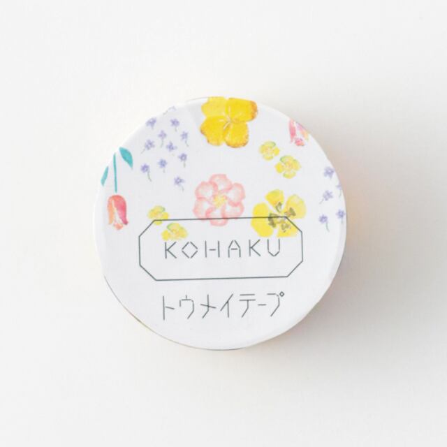 グリーンフラッシュ KOHAKU flower トウメイテープ 20mmクリアテープ GF02
