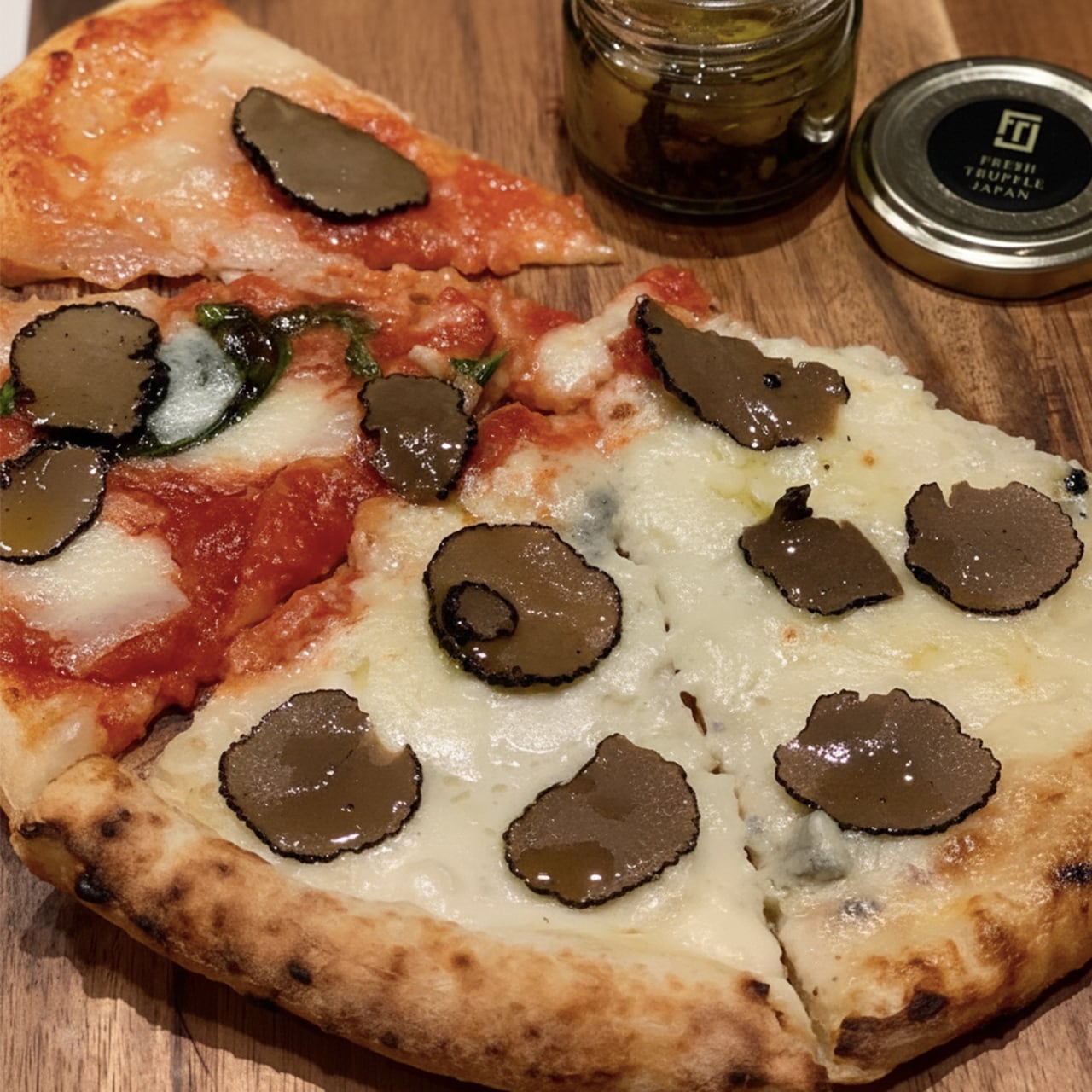 黒トリュフスライスのオイル漬け【桐箱入り】 | FRESH TRUFFLE JAPAN