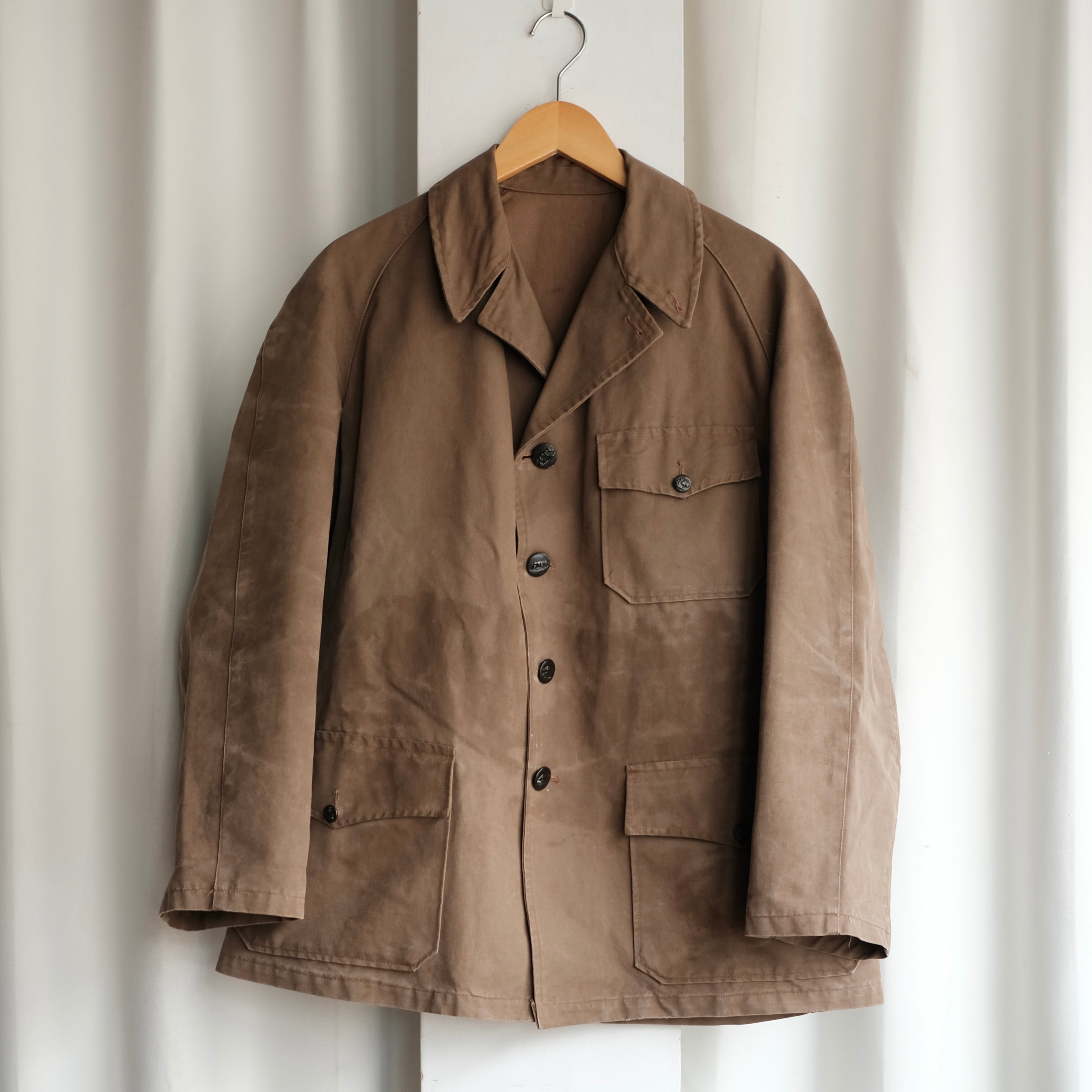60s FRENCH VINTAGE HUNTING JACKET | safarionline
