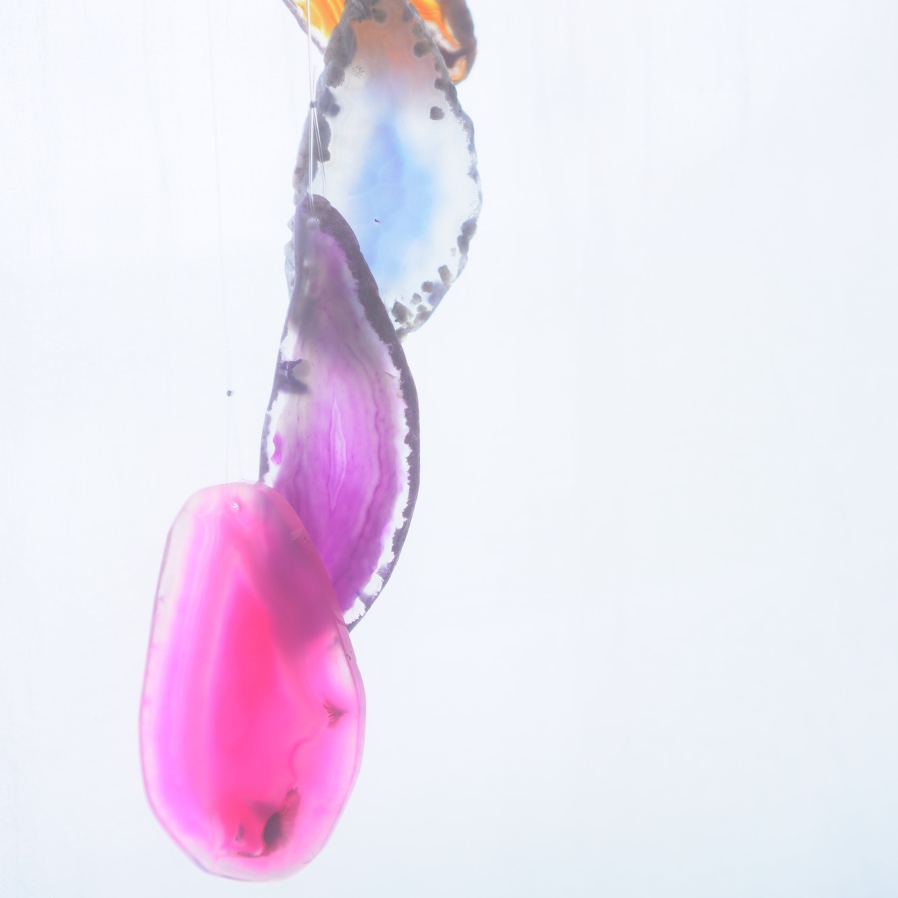 Vineyard - アゲートヒーリングチャイム / Agate Sun Catcher Wind Chime 1069