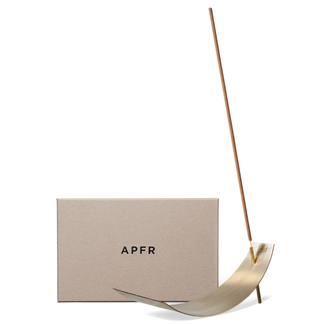 〈残りわずか〉【Apotheke Fragrance】Brass Incense Stand（お香立て）