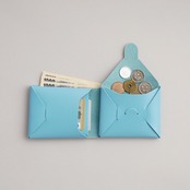 i ro se seamless short wallet Limited Color "SKY BLUE"