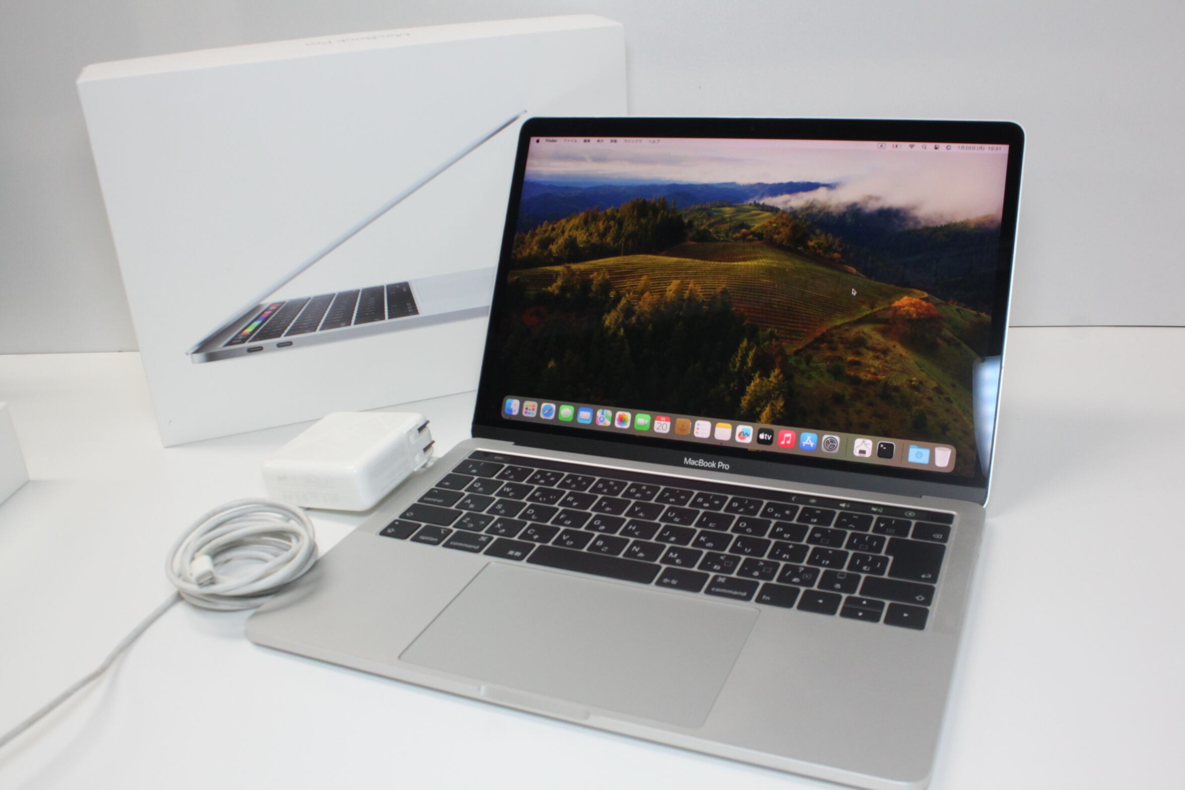 MacBook Pro13インチ 512GB/8GB (MXK52J/A) MacBookPro 13インチ Touch Bar搭載モデル[2020年/SSD 512GB/メモリ