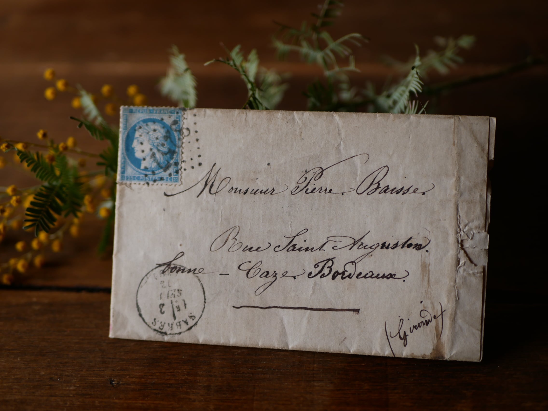 5 古いフランスの手紙 | フランス アンティーク mamantique