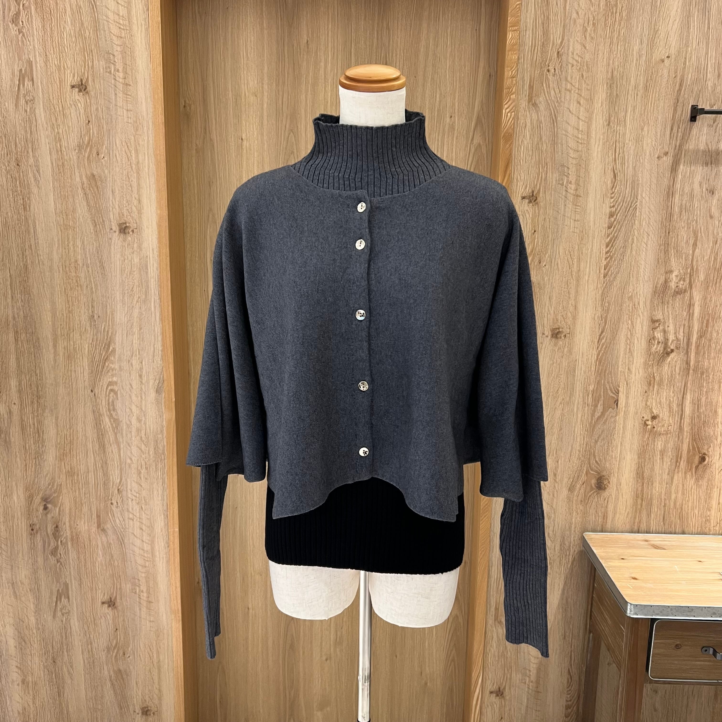 PalmRICHE 【2026AW】ケープアンサンブルニット(N) | whispermusee