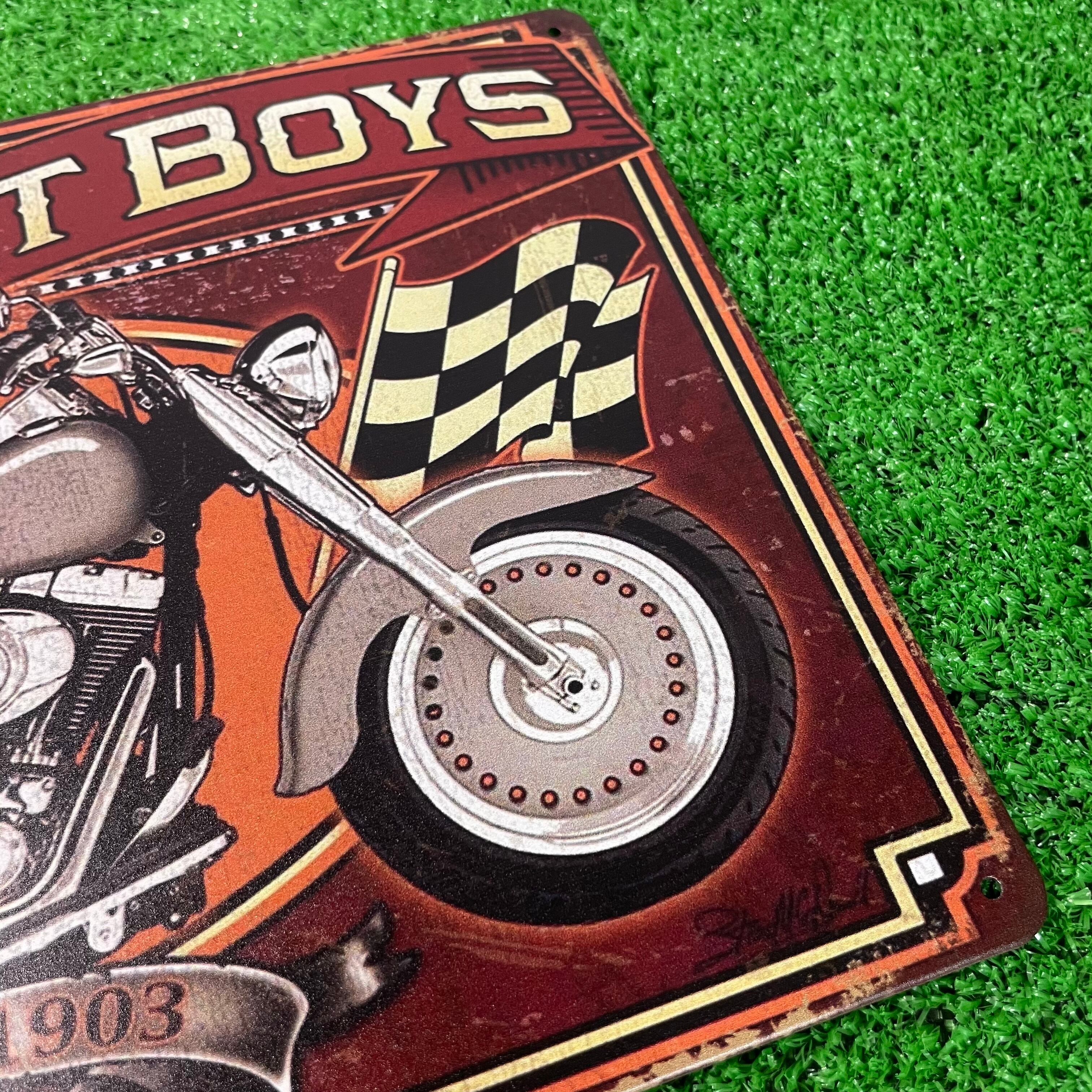 バイク型プレート(雑貨、ハーレータイプ、アメリカ) 【公式通販】