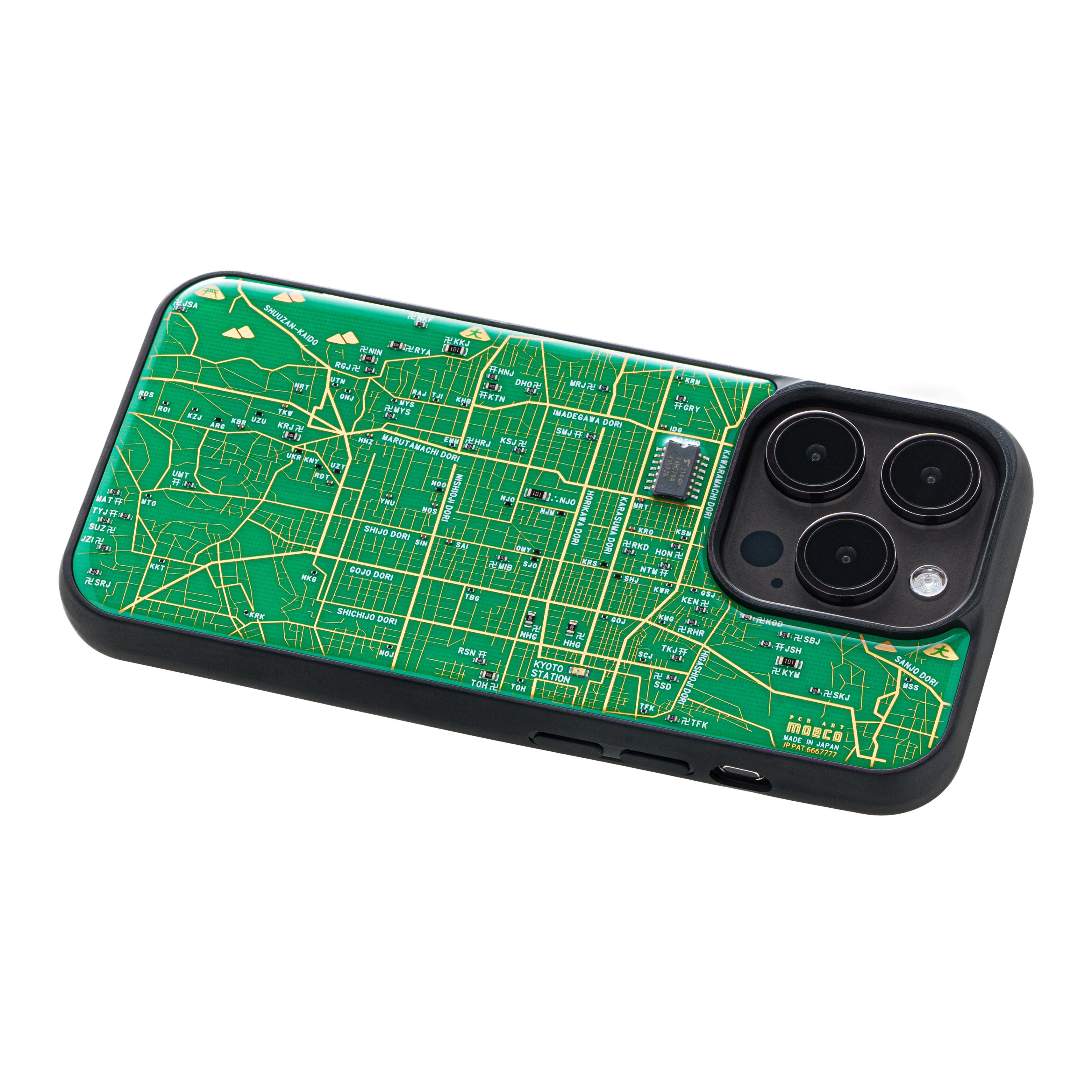 moeco FLASH 東京回路線図 iPhone 16 Pro Max ケース FLASH 東京回路線図 iPhone 17 Pro Max ケース | PCB ART moeco