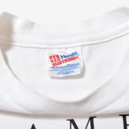 90s Hanes グラフィック プリントTシャツ ホワイト USA製