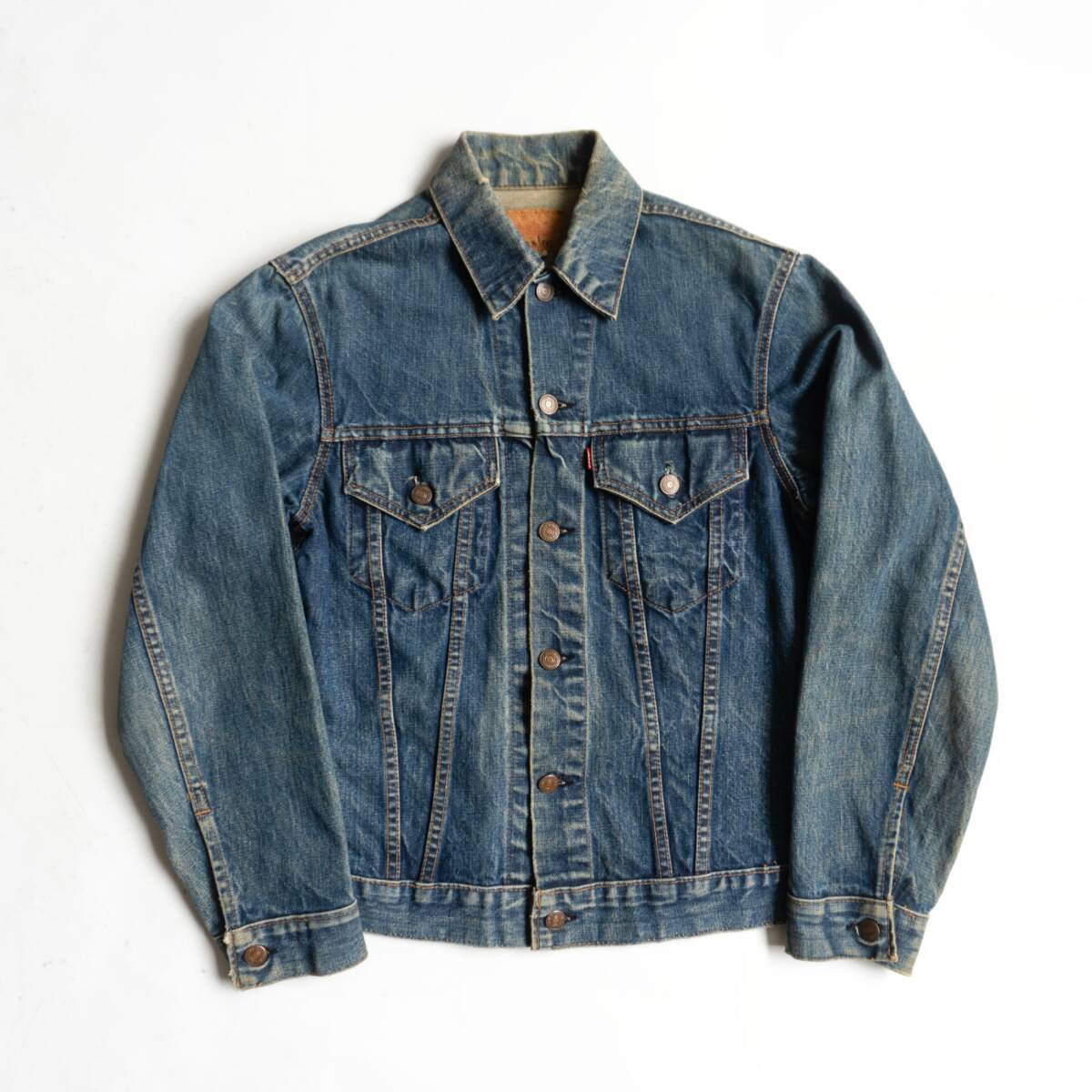 50's MONTGOMERY WARD Powr House 101 2nd Type Blanket Denim Jacket