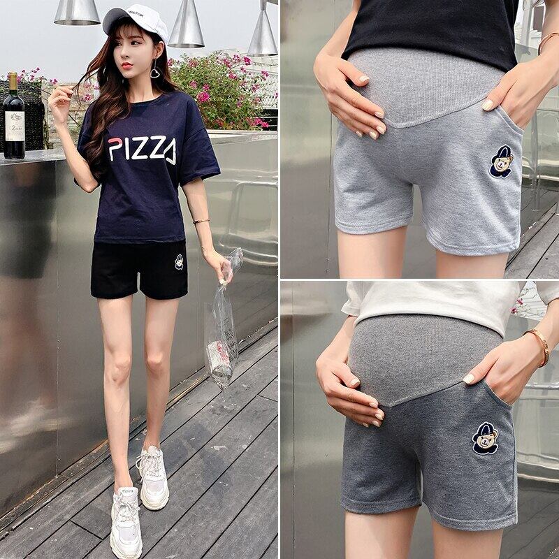 【新作】【送料無料】 マタニティレジャーパンツサマースポーツシンショーツサポート腹部弾性妊婦ショーツベリーサポートパンツ エラスティック 伸縮 夏物 ブルマー AL expec332204850886