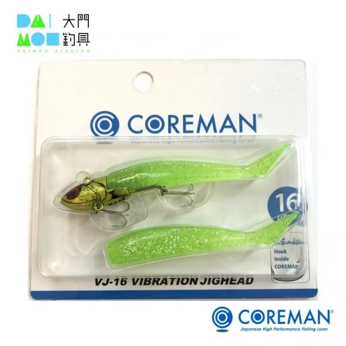 Coreman コアマン VJ28 品薄カラー　4点セット！ステッカー付きフィッシング